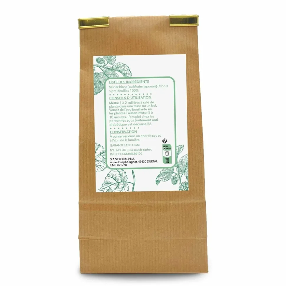 RUE DES PLANTES - Murier japonais feuilles tisane 100 g