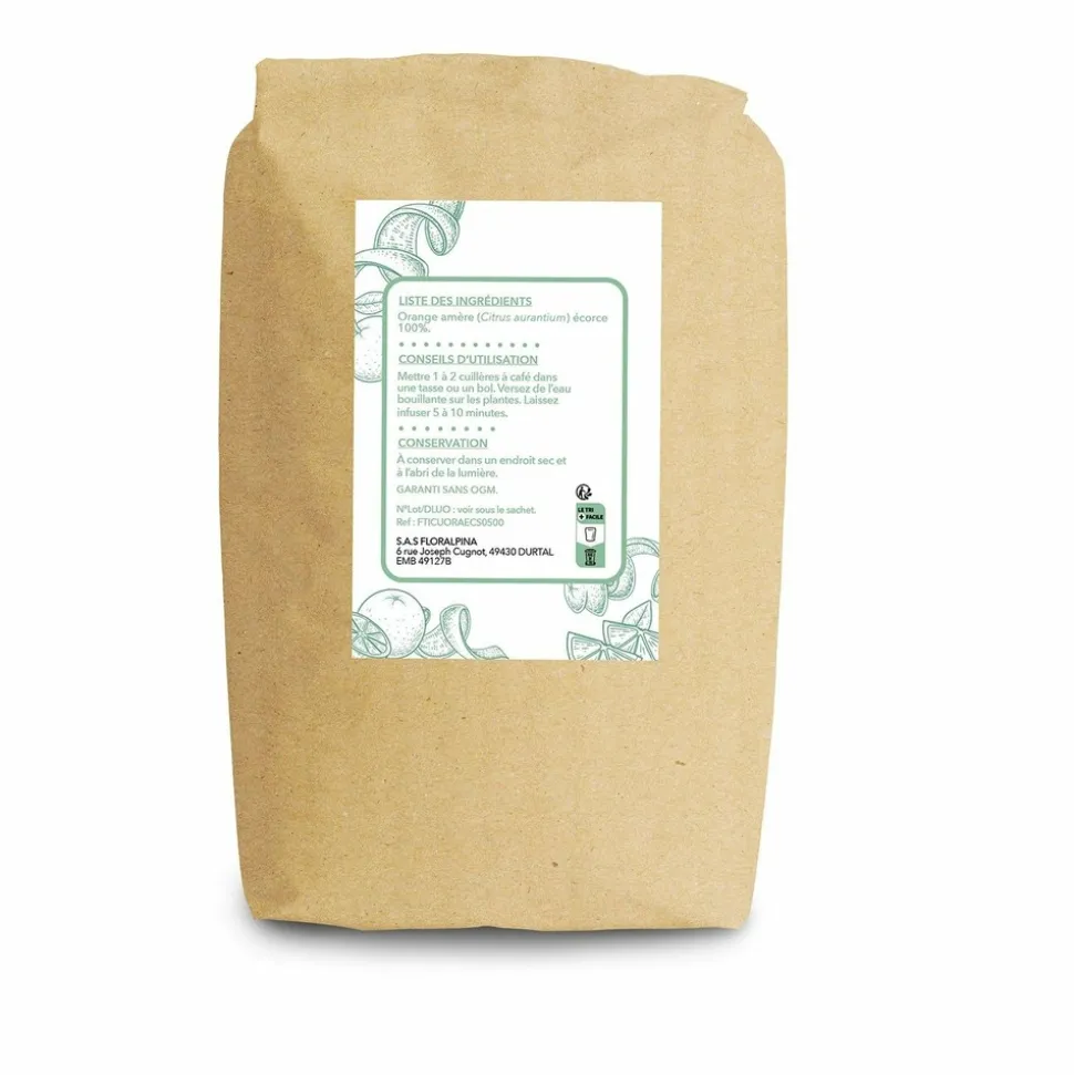 RUE DES PLANTES - Orange amère écorce tisane 100g