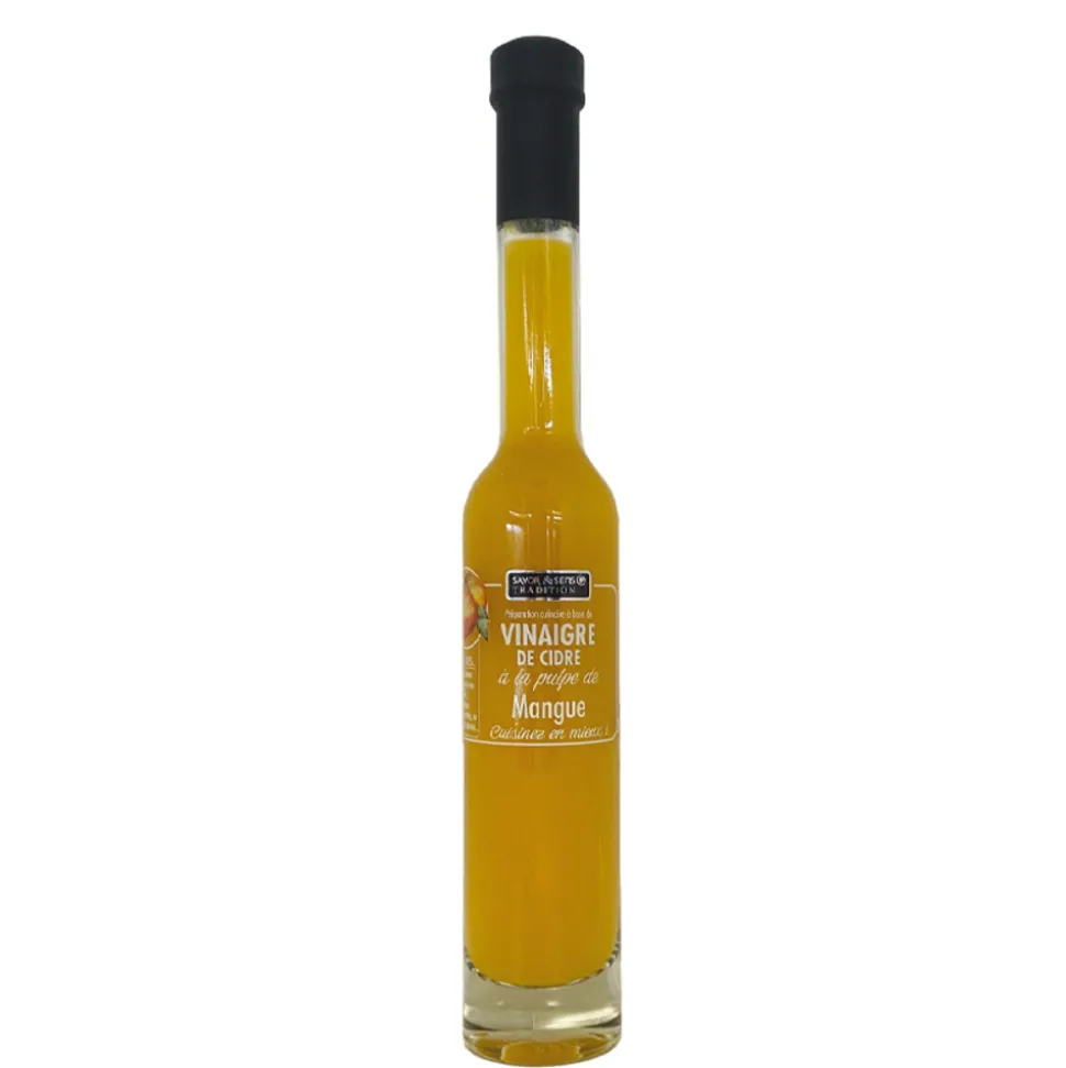 SAVOR & SENS - Vinaigre de cidre à la pulpe de mangue - 200ml
