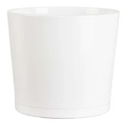 SCHEURICH - Cache-pot 883 en céramique, blanc Ø 28 x H. 23 cm