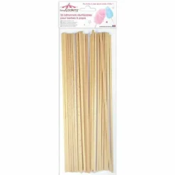 SCRAPCOOKING - 150 bâtonnets pour barbe à papa