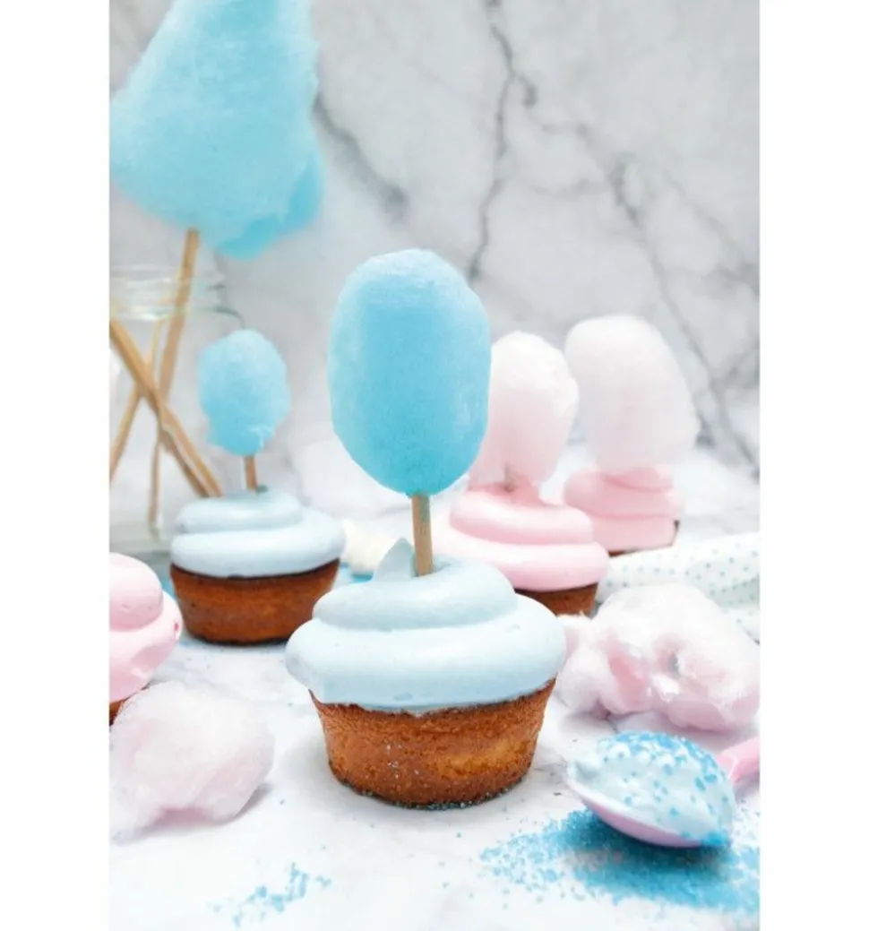 SCRAPCOOKING - 150 bâtonnets pour barbe à papa