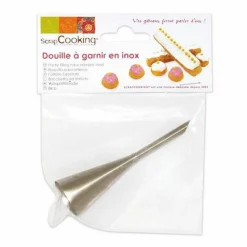 SCRAPCOOKING - 2 douilles à garnir pâtisserie - inox