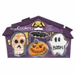 SCRAPCOOKING - 4 emporte-pièces halloween