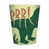 SCRAPCOOKING - 8 gobelets cartonnés 25 cl - dino