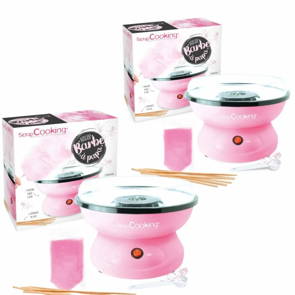 SCRAPCOOKING - 2 machines à barbe à papa