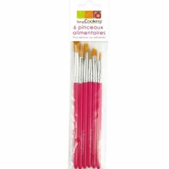 SCRAPCOOKING - 12 pinceaux alimentaires 16 cm