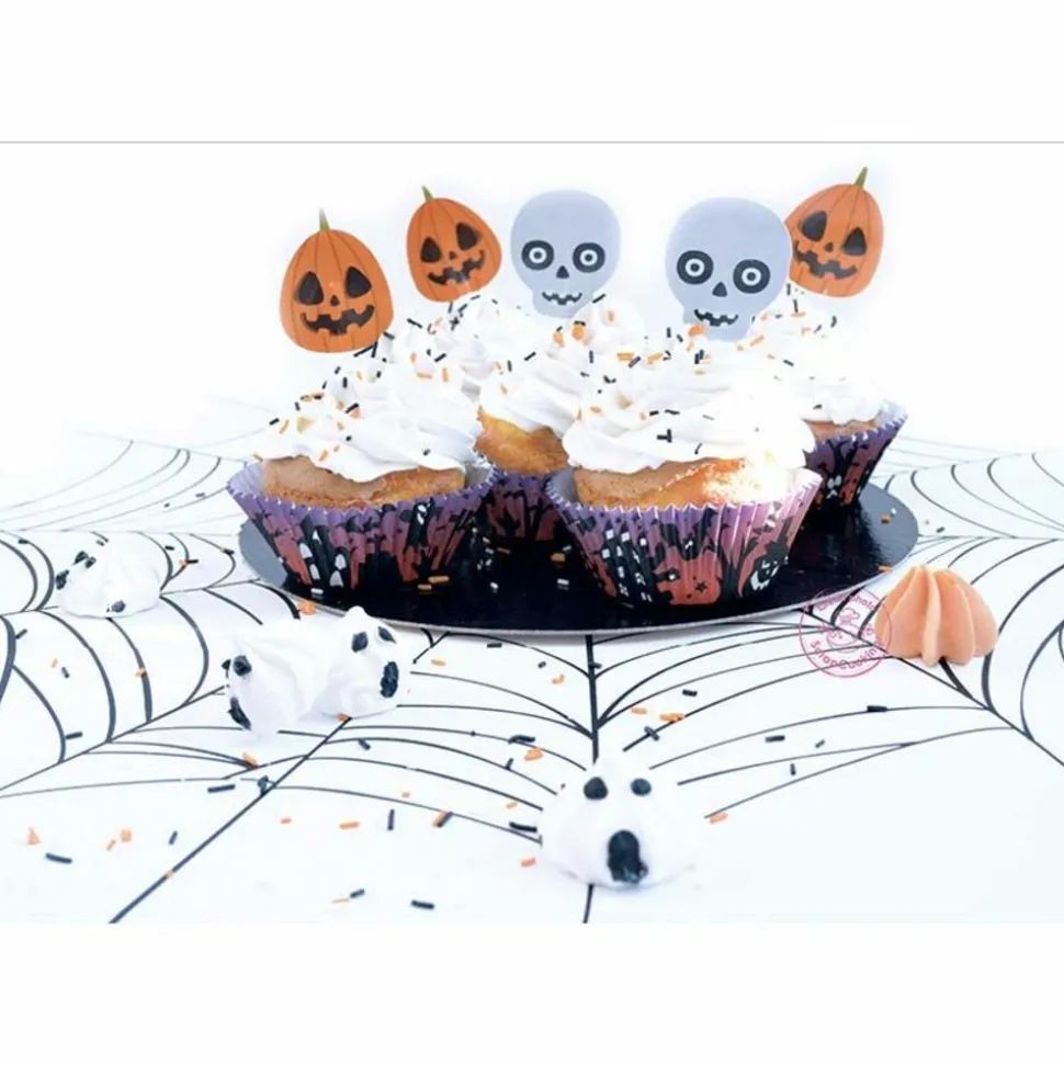 SCRAPCOOKING - Kit décoration halloween pour 24 cupcakes
