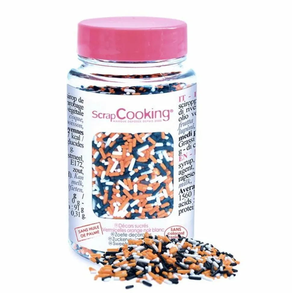 SCRAPCOOKING - Vermicelles sucrés halloween