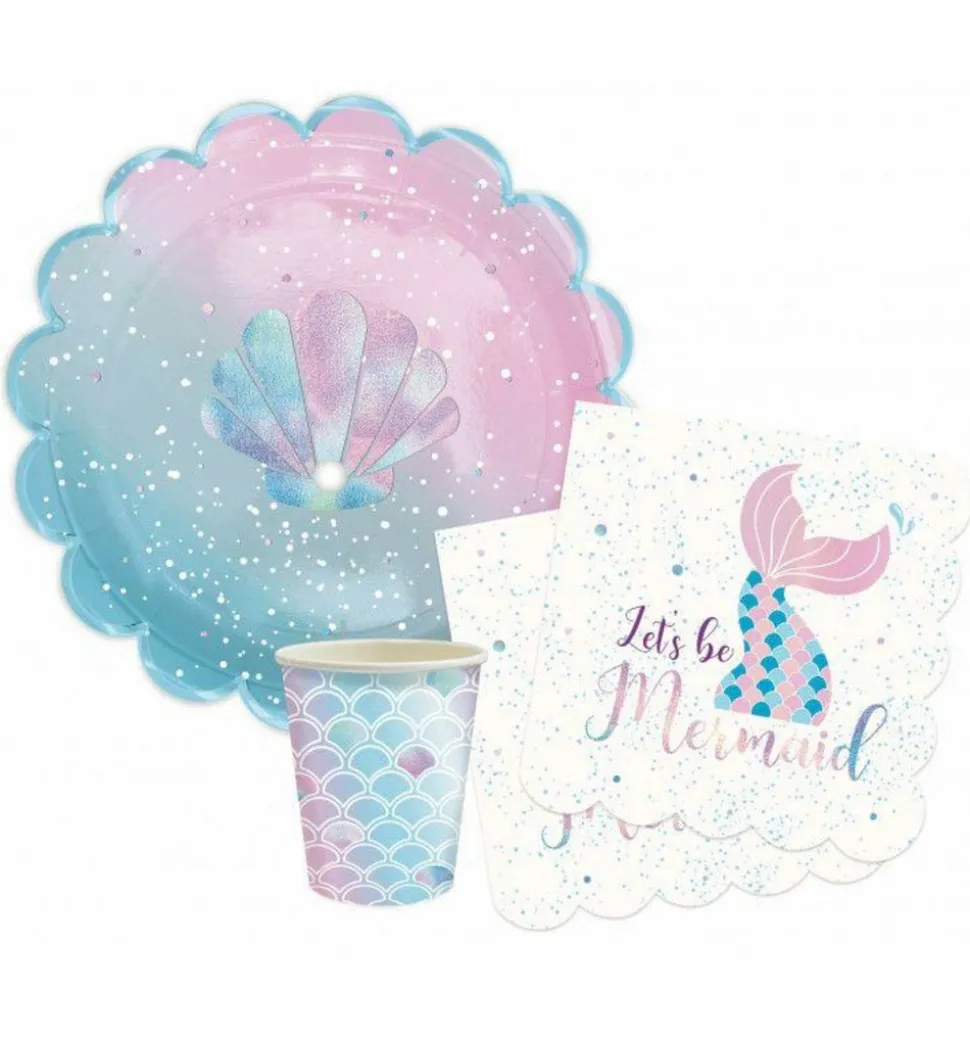 SCRAPCOOKING PARTY - Lot de 8 gobelets - sirène