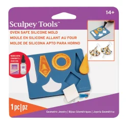 SCULPEY - Moule en silicone sculpey pour bijoux géométriques