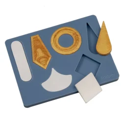 SCULPEY - Moule en silicone sculpey pour bijoux géométriques