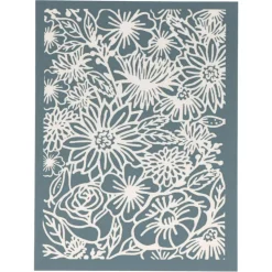 SCULPEY - Pochoirs pour sérigraphie sculpey - floral