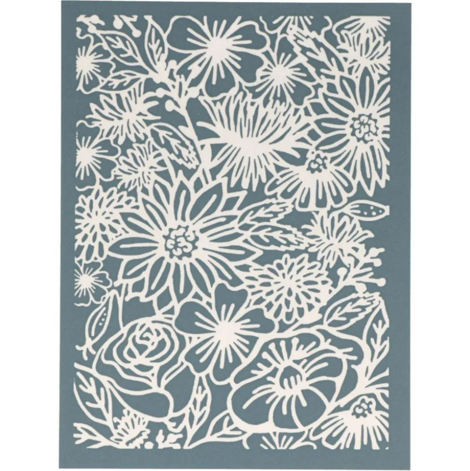 SCULPEY - Pochoirs pour sérigraphie sculpey - floral