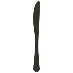 SECRET DE GOURMET - Lot de 2 couteaux en inox "shadow" 22cm noir