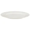 SECRET DE GOURMET - Plat de présentation en porcelaine "perle" 33cm blanc