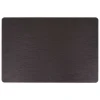 SECRET DE GOURMET - Set de table uni "charly" 33x49cm noir
