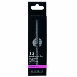 SENNELIER - 12 gros fusains ø 7 - 9 mm