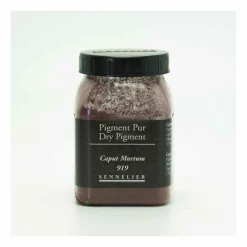 SENNELIER - Pigment pour création de peinture - pot 170 g - brun caput mortuum