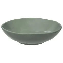 SG SECRET DE GOURMET - Assiette creuse "noe" olive d20cm