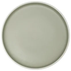 SG SECRET DE GOURMET - Lot de 6 assiettes à dessert "alix mat" vert d20cm