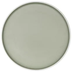 SG SECRET DE GOURMET - Lot de 6 assiettes plates "alix mat" vert d26cm