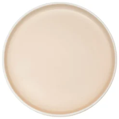 SG SECRET DE GOURMET - Lot de 6 assiettes à dessert "alix mat" beige d20cm