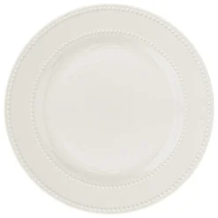 SG SECRET DE GOURMET - Lot de 6 assiettes plates "perle" d27cm