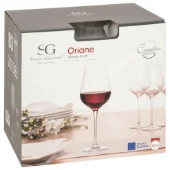 SG SECRET DE GOURMET - Lot de 6 verres à vin 