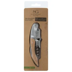 SG SECRET DE GOURMET - Tire-bouchon limonadier en bambou