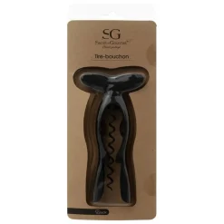 SG SECRET DE GOURMET - Tire bouchon vis sans fin noir