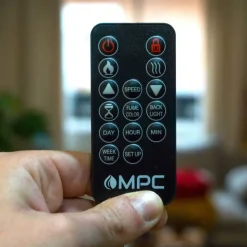 SINED - Cheminee au sol avec cadre et brûleur de 1500w sined camino cetona