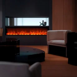 SINED - Cheminee electrique encastree 180 cm et 1500w sined caminetto amiata