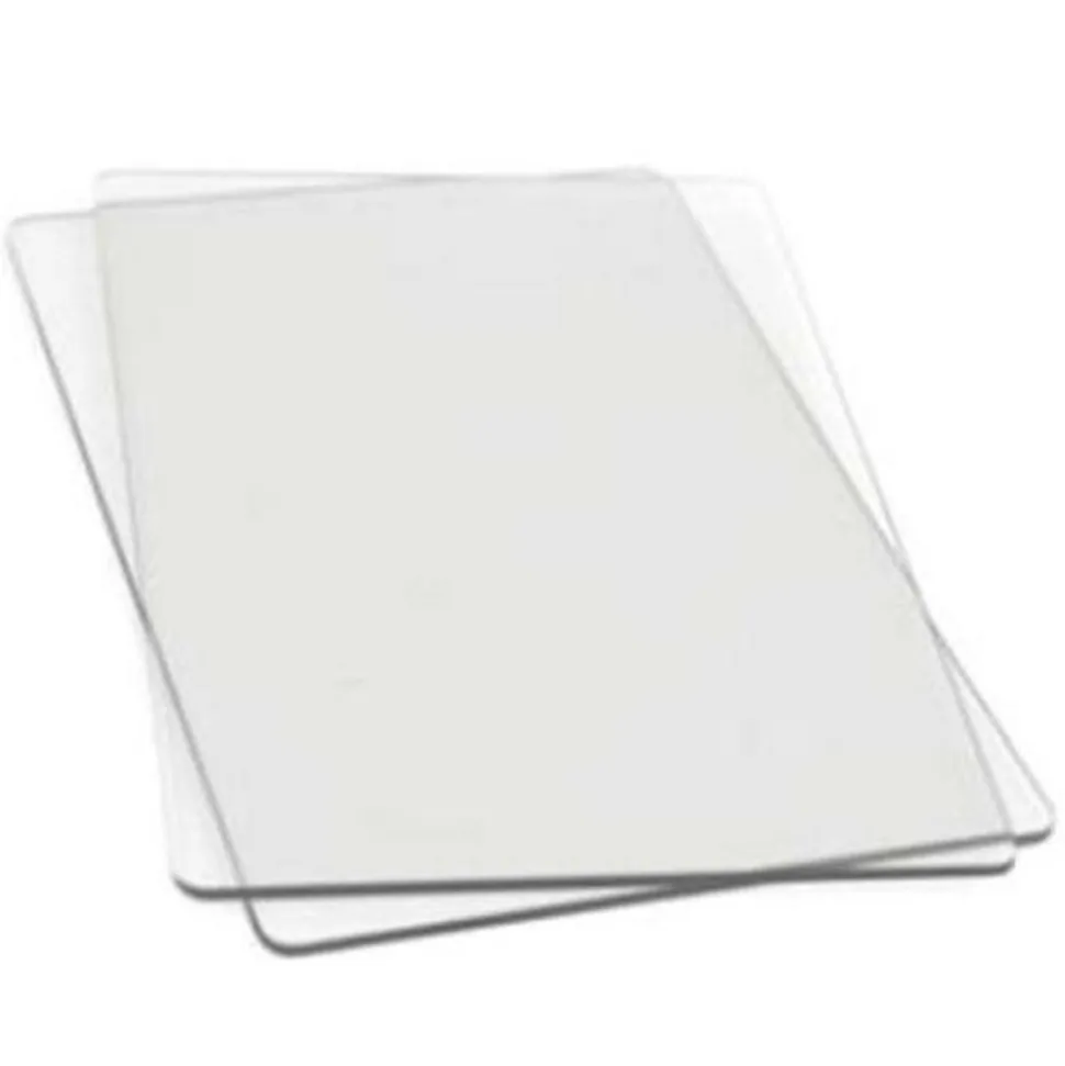 SIZZIX - 2 plaques de découpe pour sizzix big shot 22 x 15,5 cm