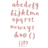 SIZZIX - Matrice de découpe pour sizzix - alphabet minuscule