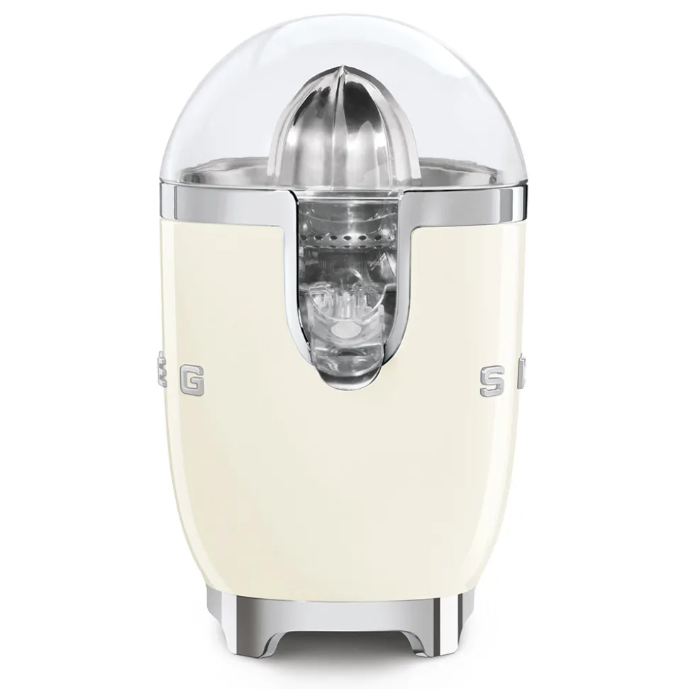 Smeg presse-agrumes 70w crème - cjf11creu