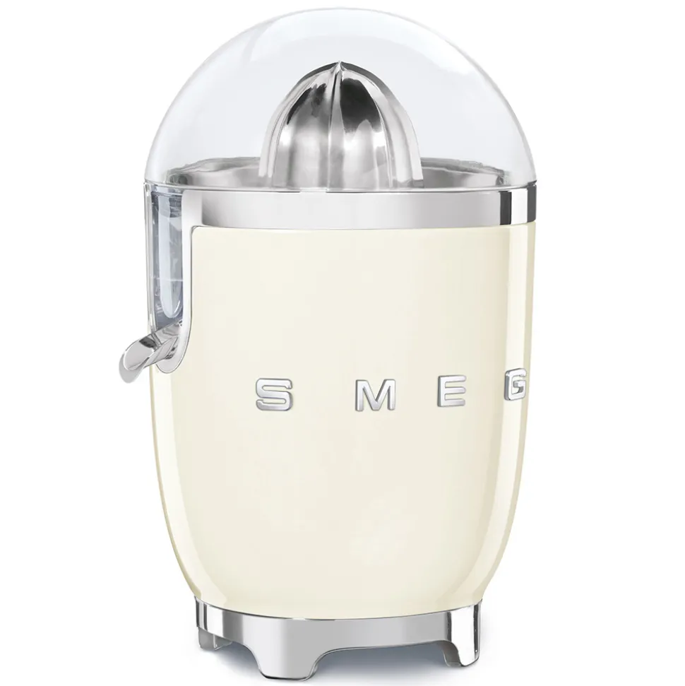 Smeg presse-agrumes 70w crème - cjf11creu