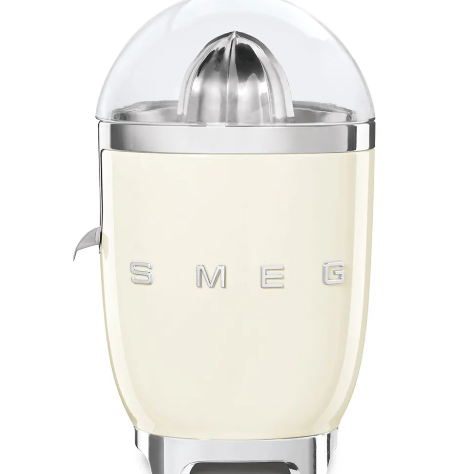 Smeg presse-agrumes 70w crème - cjf11creu