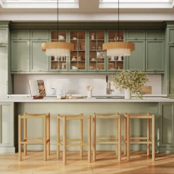 Solara - suspension ronde en raphia 75 cm