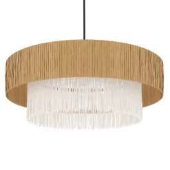 Solara - suspension ronde en raphia 75 cm