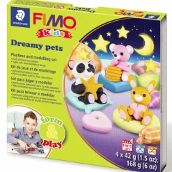 STAEDTLER - Coffret pâte polymère - animaux de rêve