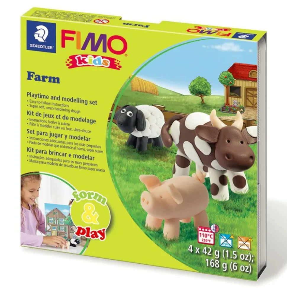 STAEDTLER - Coffret pâte polymère - ferme