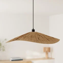 Stellaire - suspension en raphia 75 cm