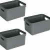 SUNWARE - Boite de rangement sigma home box 13 l (lot de 3)