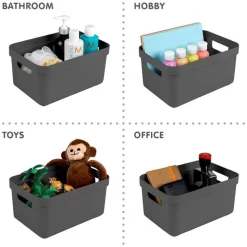 SUNWARE - Boîte de rangement sigma home box 5 litres