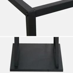 SWEEEK - Range bûches intérieur 112cm. Industriel. En acier