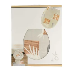 TENDANCE - Abattant wc thermodur 18 pouces attaches plastiques - spirituality