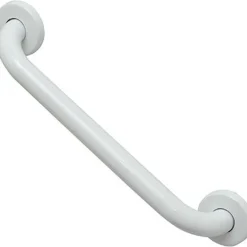 TENDANCE - Barre droite de redressement en acier inoxydable 30cm - blanc