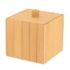 TENDANCE - Boite a coton en bambou - bambou