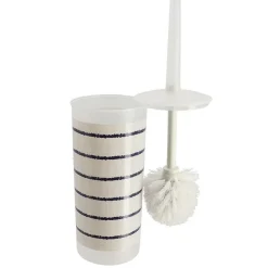 TENDANCE - Brosse wc pp imprimee raye - manureva